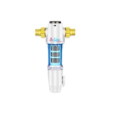 Filtru Apa Potabila cu Purjare Manuala Aquamarine Crystal, SofiaCONCEPT&reg;, German Technology, 5000 litri/h, Blue