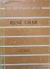 Poeme Alese Rene Char, Editura Tineretului 1968, Colectia Cele Mai Frumoase Poezii, Beletristica, Poezie Romana, 277 Pagini
