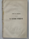 Le Comte de Ficquelmont Examen de Conscience Occasion de la Guerre d Orient 1856 Meline Cans Compagnie Bruxelles editie originala franceza