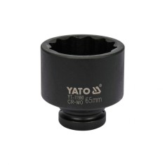 Cheie tubulară bihexagonlă de impact 65 mm 1&quot; Yato YT-11990