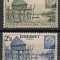 Colonii, Dahomey, 2 serii, 1941-44, locuinte bastinasi, supratipar, 2 poze, MNH