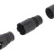 Mufă Circulară RST 3-Pin Argintată 8A 250V