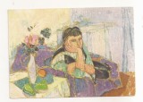 FA90 -Carte Postala- GERMANIA - Otto Manigk, das blaue Sofa, necirculata