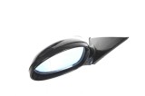 Oglinda Laterala Stanga BMW Seria 1 E87 2004-2011, Negru/Portocaliu, Unghi Mort, ISOTRADE/MEKRA