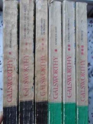 FORSYTE SAGA + COMEDIA MODERNA 6 VOLUME-JOHN GALSWORTHY-275905 foto
