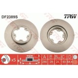 Set disc frana TRW DF2389S Fata