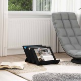 vidaXL Raft pentru reviste cu raft Stejar Negru 53 x 40 x 28.5 cm 890873