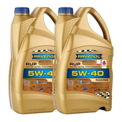 Pachet 8 litri Ulei Ravenol RUP USVO 5W40 foto