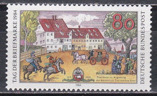 Germania 1984 - Ziua Timbrului, MNH
