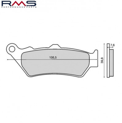 Set placute frana - Aprilia ETV - Pegaso - BMW C1 - F650 - Ducati Monster - Honda CB - NT - KTM LC4 - LC8 - Moto Guzzi - Yamaha DT 125 - XT 660 foto