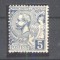 Monaco 1891 Albert I 5C blau Mi.13 MH AM.543