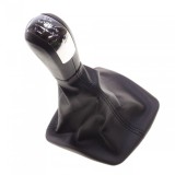 Nuca schimbator viteze cu burduf din eco piele pentru Skoda Octavia II 5 viteze OEM 1ZD711113A