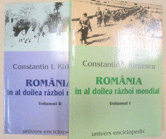 CONSTANTIN I. KIRITESCU - ROMANIA IN AL DOILEA RAZBOI MONDIAL - VOL. 1 + VOL. 2 foto