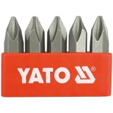 Yato YT-2810 - Set capete de insurubare profil PH2 5 bucati