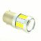 Bec o faza TV BA15S 5630 18SMD Portocaliu Canbus 9v-30v nonpolar TopCars