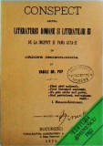 Cumpara ieftin Vasile Gr. Pop - Conspect asupra literaturii romane si literatilor ei. De la