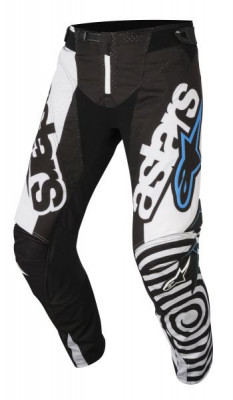 Pantaloni Moto Alpinestars Mx Techstar Venom Negru / Alb / Albastru Marimea 28 3720018/1279/28 foto