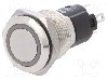 Intrerupator anti-vandalism, ON-(ON), &Oslash;16mm, EAO, 82-4151.1144