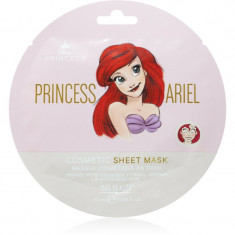 Mad Beauty Disney Princess Ariel mască textilă hidratantă cu efect calmant 25 ml