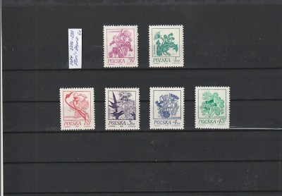 POLONIA - FLORI ( MI PL 2296-2301 ) 1974 MNH foto