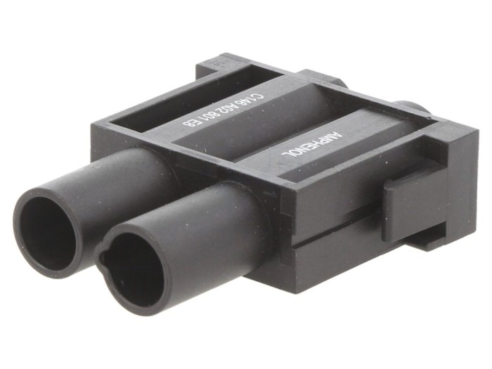 Conector HDC tată 2 pini, 1kV
