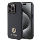 Guess - Strass Metal Logo (GUHCP15LPS4DGPK) - iPhone 15 Pro - Black