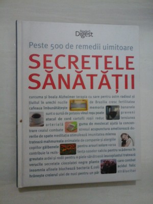 SECRETELE SANATATII - Reader&amp;#039;s Digest - noua,sigilata foto