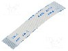 Banda FFC, 20 pini, lungime 50mm, seria FFC5-TIN, GCT - 05-20-A-0050-A-4-06-4-T