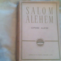 Opere alese-Salom Alehem