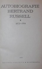 AUTOBIOGRAFIE BERTRAND RUSSELL . 1872 - 1914
