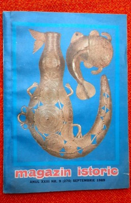 Revista Magazin istoric nr. 9 din septembrie 1989 foto