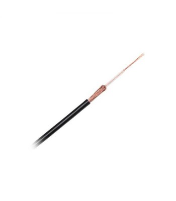 Cablu coaxial RG174 50 ohmi 2.8mm PVC negru CABLETECH foto