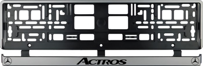 Set 2 bucati, suport numar inmatriculare, Mercedes Actros I