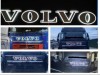 Sigla Capota Cromata VOLVO Iluminata LED Alb, Emblema Logo Exterior