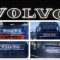 Sigla capota cromata VOLVO iluminata LED alb