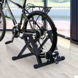 Cumpara ieftin HomCom, suport rola pentru bicicleta si antrenamente, negru, 54.5 x 47.2 x 39.1cm | Aosom Ro