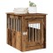 Gossi mobilier lada pentru caini lemn vechi 55x75x65cm lemn prelucrat