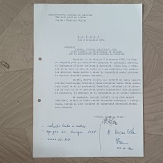 RAPORT AL COL.FLORESCU VASILE IN LEGATURA CU NISTE AFIRMATII ALE LUI DINCA ION.