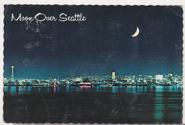 bnk cp SUA - Seattle - circulata spre Romania 1973 - francatura mecanica