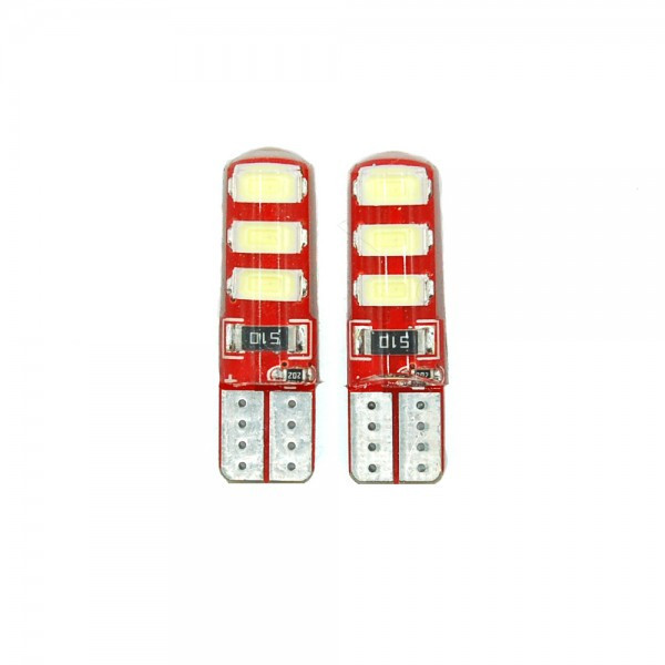 Set 2 x Becuri auto LED cu stroboscop, CBT 507