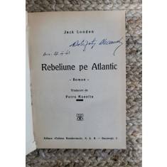 Jack London -Rebeliune pe Atlantic
