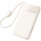 Baterie Externa Baseus EnerFill FC11, 10000mAh, 22.5W, QC + PD, 1 x Lightning - 1 x USB-A - 2 x USB-C, Bej E0027R05