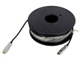 Cablu HDMI Goobay 50m Negru, Mufă Ambele Părți, Cod 65570