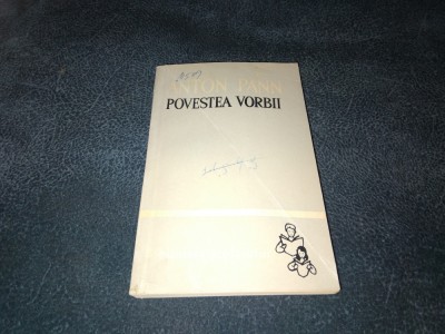 ANTON PANN - POVESTEA VORBII foto