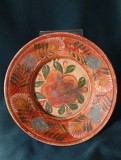 Blid din ceramică pictată manual diametrul de 20 cm