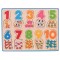 Puzzle - numere si culori PlayLearn Toys