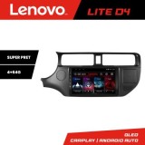 Navigatie Kia Rio 2011-2014 Lenovo Kit-rio-11 4+64 GB Android Waze USB Navigatie Internet Youtube Radio CarStore Technology