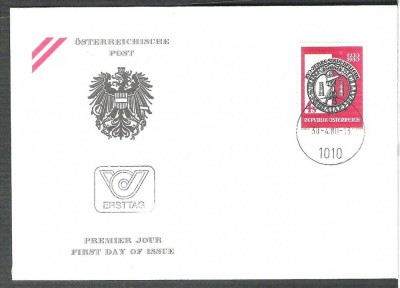 Austria &amp;Ouml;sterreich 1980 750 Jahre FDC K.128 foto