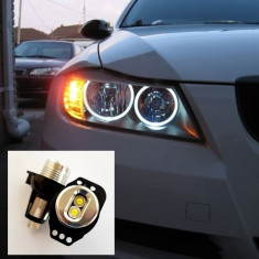 LED Marker BMW alb portocaliu E90 E91 seria 3 2005-2008 sedan touring