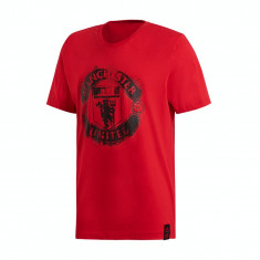 Tricou Adidas Manchester United FC - Tricou Barbat Bumbac - DP2332 foto